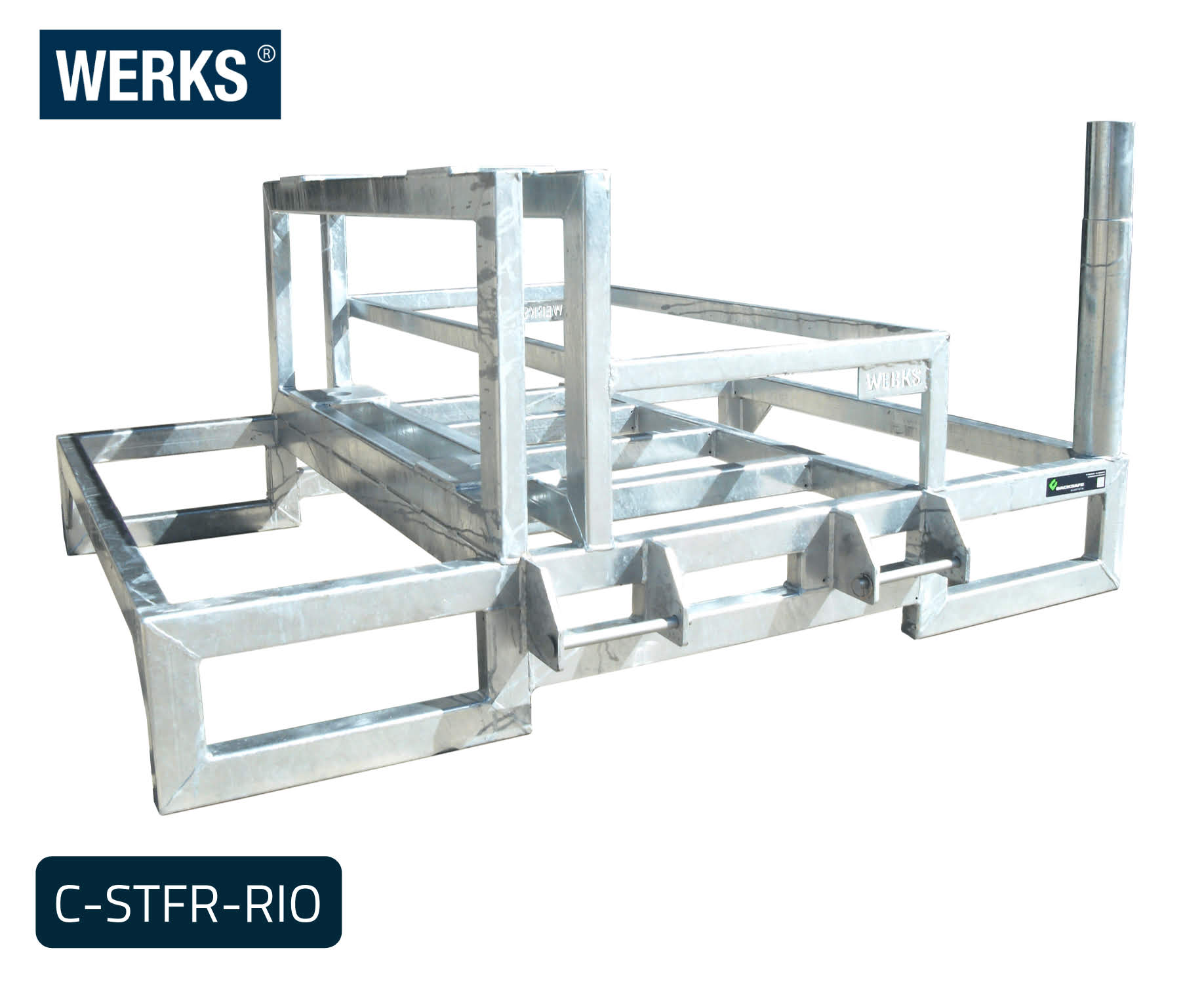 Custom WERKS® Steel Frame for Speed Sign