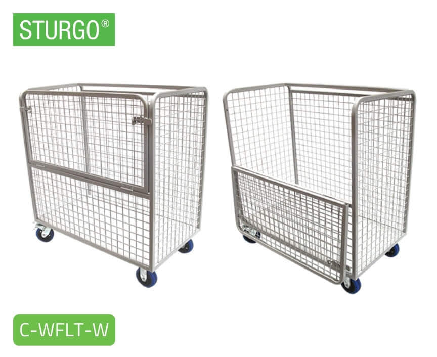 Custom STURGO® Linen Cage Trolley & Cover