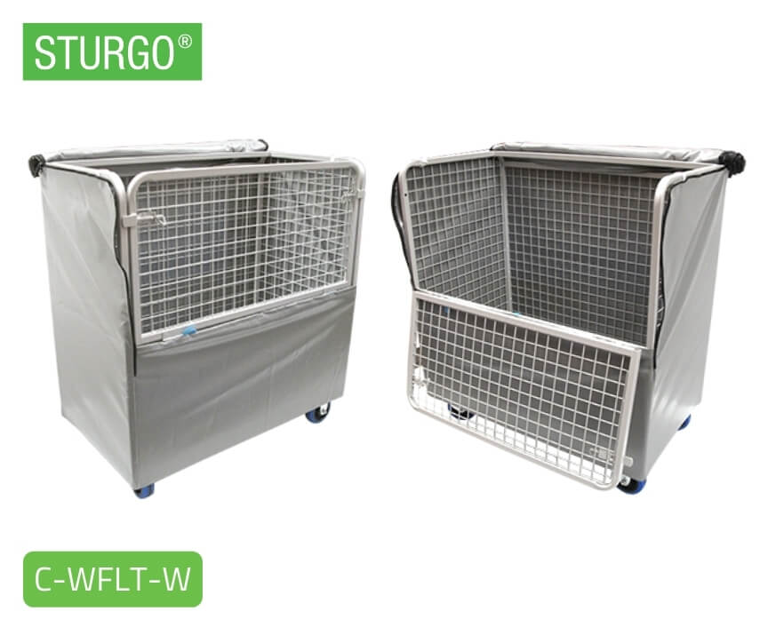 Custom STURGO® Linen Cage Trolley & Cover