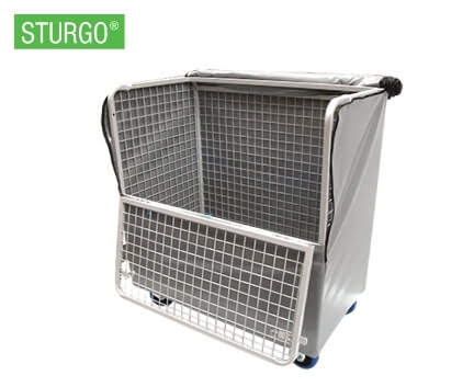 Custom STURGO® Linen Cage Trolley & Cover