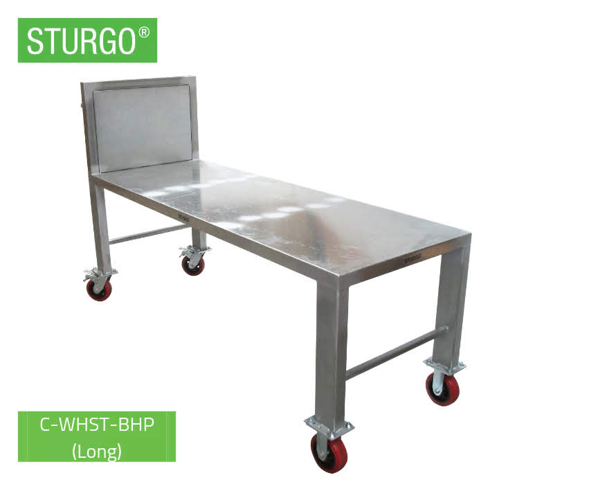 Custom STURGO® Steel Workbench Trolley