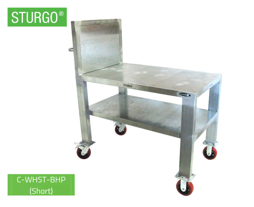Custom STURGO® Steel Workbench Trolley