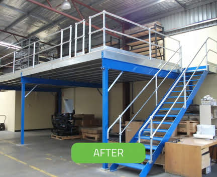 Mezzanine Floor Installation