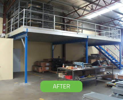 Mezzanine Floor Installation