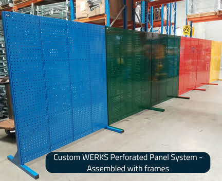 WERKS® Perforated Panel System