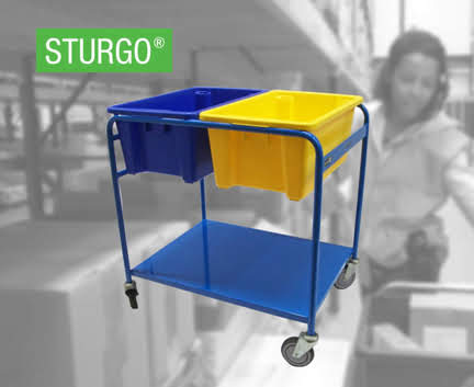 STURGO® Double Order Picking Trolley