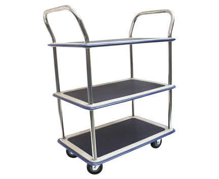 Triple Platform Trolley