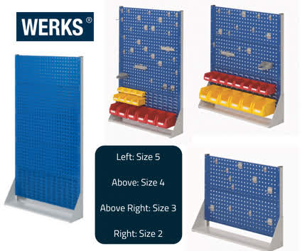 WERKS® Free Standing Partitions - Single Sided