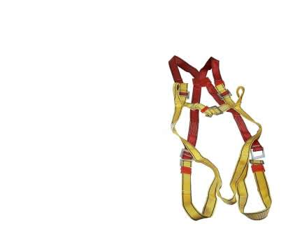 Full Body Safety Harness And Lanyard