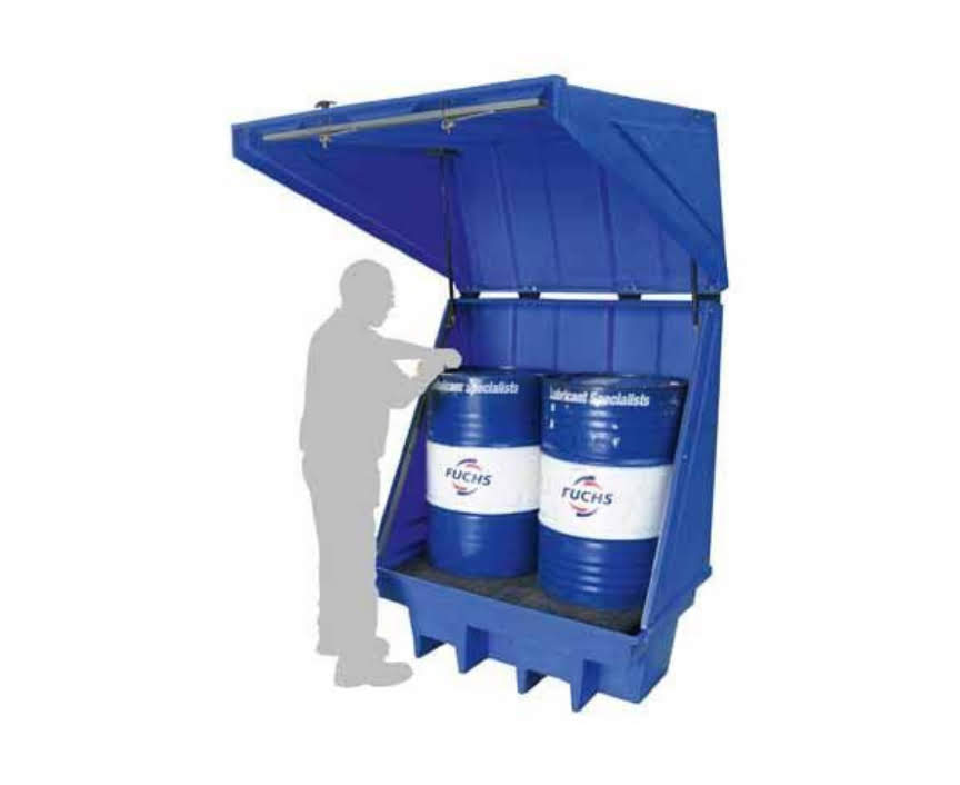 Hardcover Lockable Poly Drum Bund