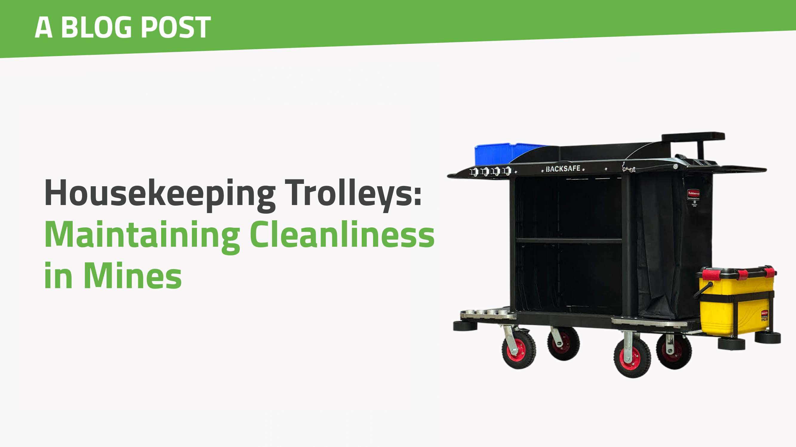Housekeeping Trolleys: Maintaining Cleanliness in Mines teaser