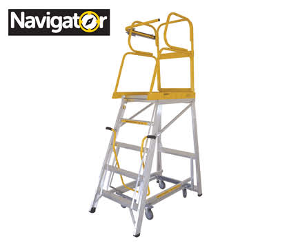 Navigator Mobile Warehouse Ladder