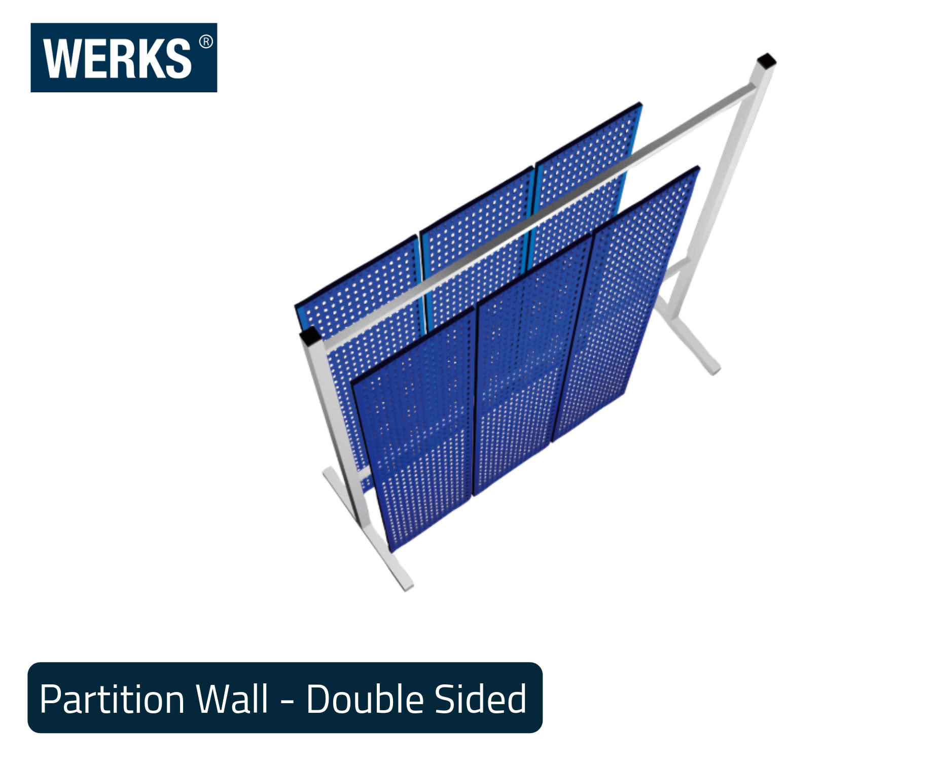 WERKS® Partition Walls - Perforated Panels