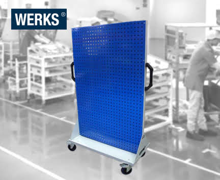 WERKS® Size 4 Storage Panel Trolleys