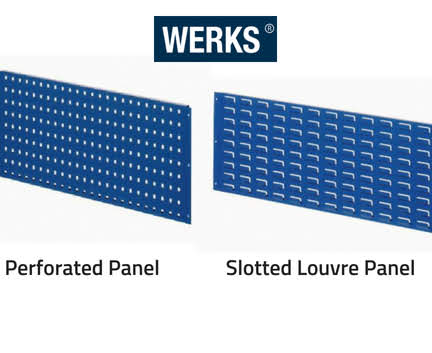 WERKS® Slotted Louvre Panel System