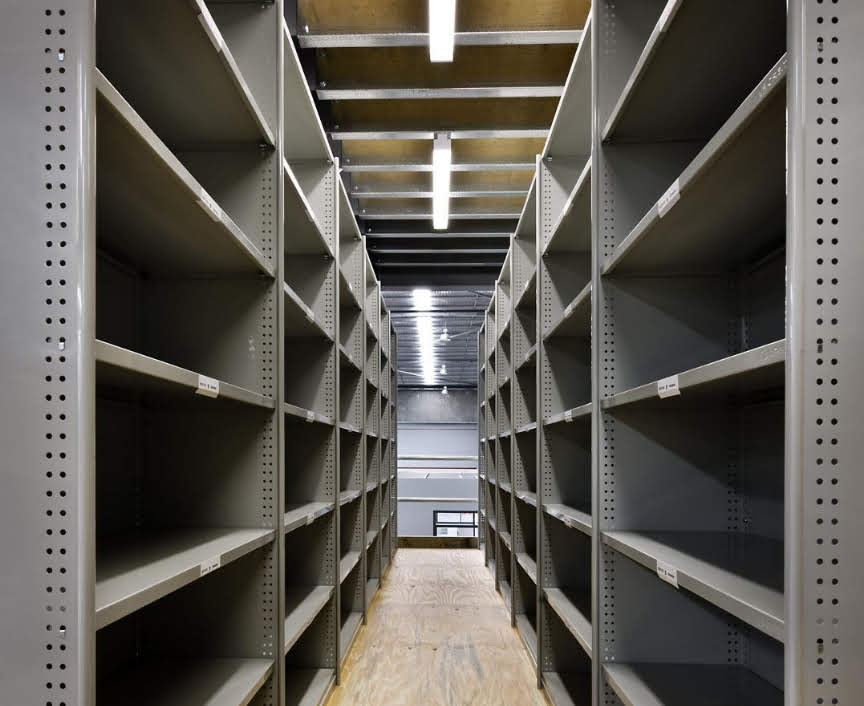 Rolled Edge Shelving