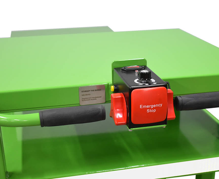 The Rhino Electric Warehouse Trolley