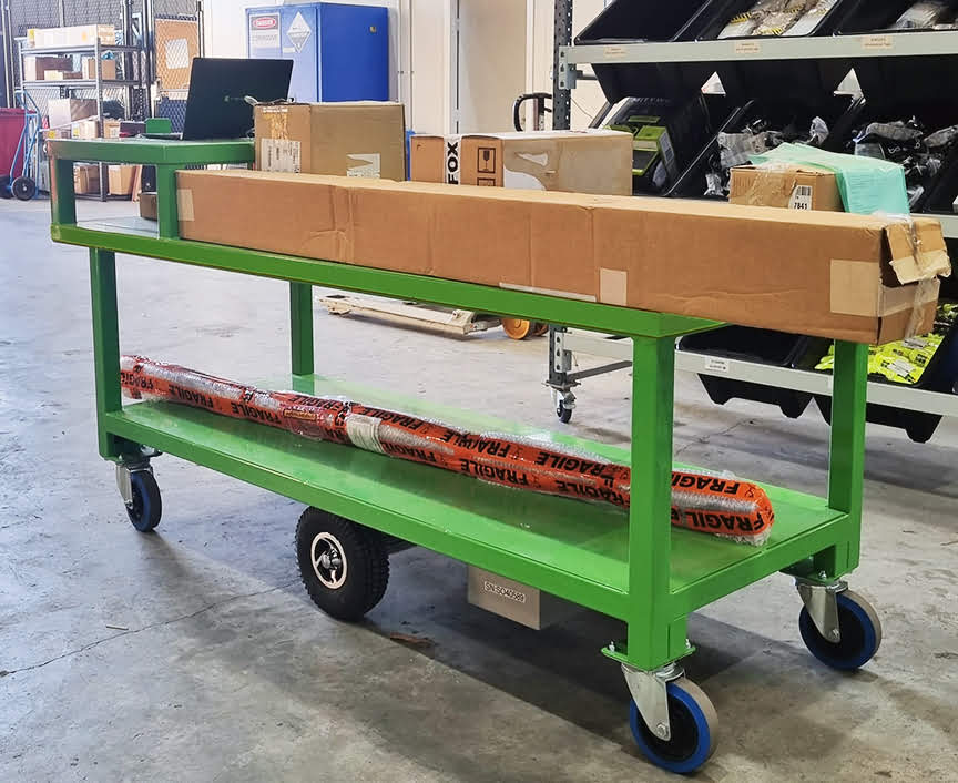 The Rhino Electric Warehouse Trolley
