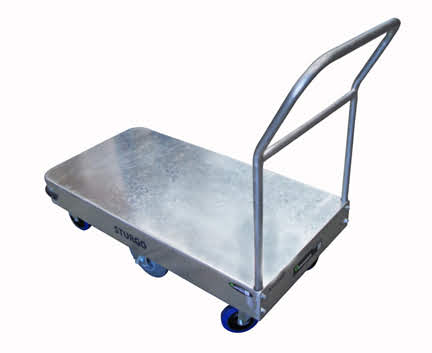 STURGO® 6 Wheel Stock Trolley - Single Platform