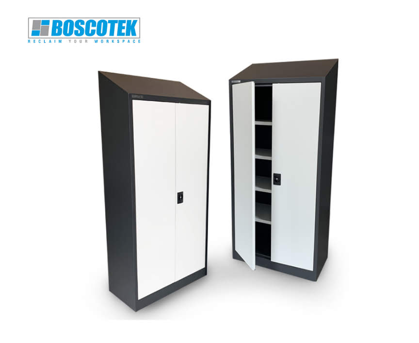 Slope Top Industrial Cabinets