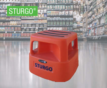 STURGO® Step Stool with Handles