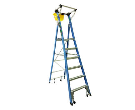 STURGO® Fibreglass Platform Ladder