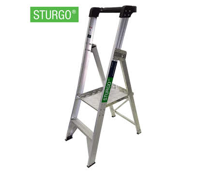 STURGO® Aluminium Platform Ladder