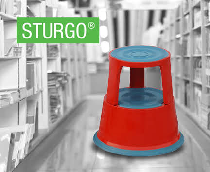 STURGO® Kick Stool Metal