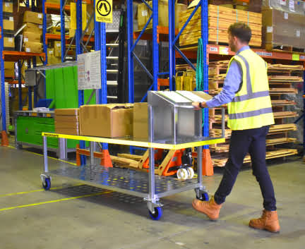 Manual Warehouse Trolley