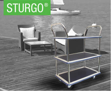 STURGO® Triple Platform Trolley