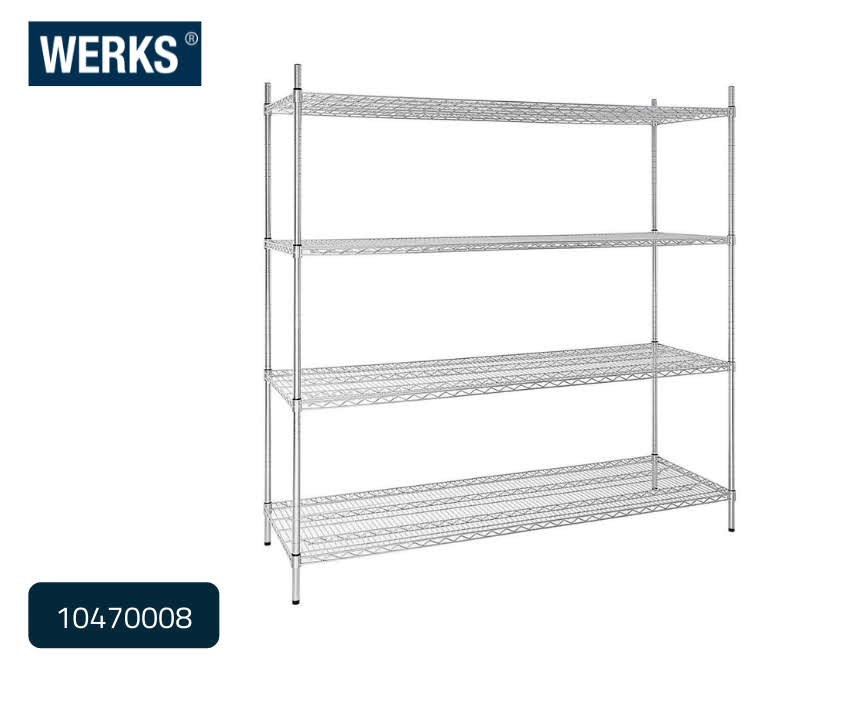 WERKS® Cleanspan Shelving - Stationary