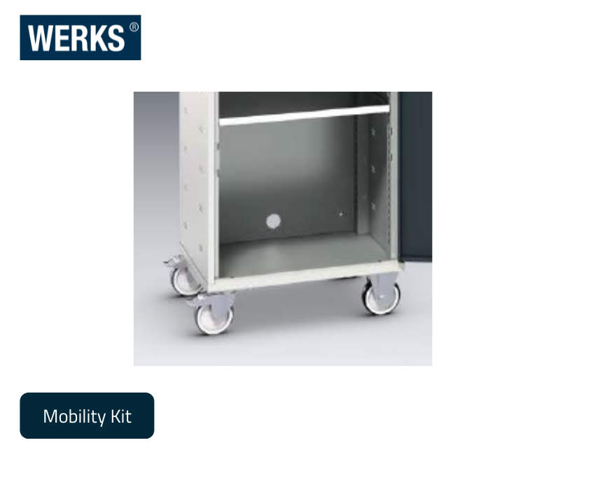 WERKS® Computer Cabinet Workstation