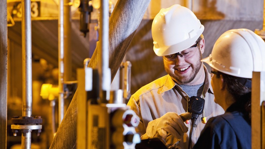 happy-workers-warehouse.jpg Happy warehouse workers talking