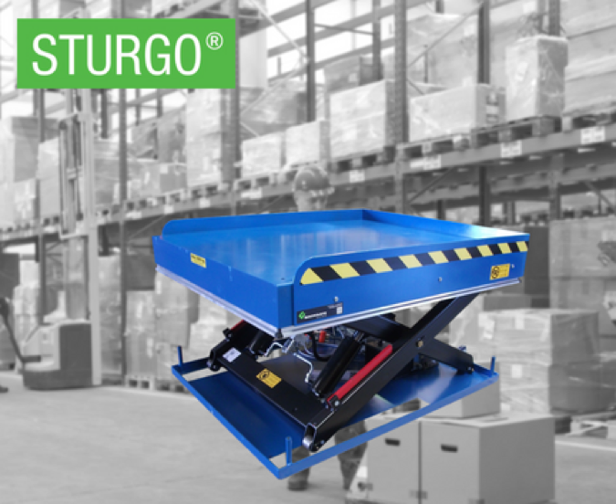 Sturgo hydraulic scissor lift table