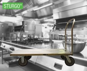 STURGO® Stainless Steel Platform Trolley