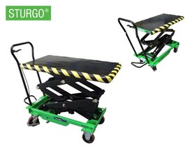 Custom STURGO® Double Scissor Lift Trolley